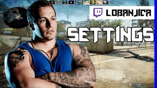 CSGO  Lobanjica  Settings [upl. by Keegan]