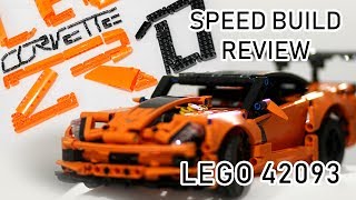 New LEGO Technic 42093 Review  LEGO Chevrolet Corvette ZR1  LEGO 42093  Speed Build Timelapse [upl. by Nos]