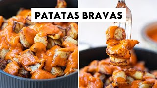 Spanish Patatas Bravas Recipe [upl. by Vil]