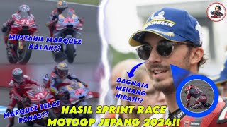 BAGNAIA MENANG HIBAH DI JEPANG😬DUEL MARQUEZ VS BASTIANINI⚔️MARTIN CUMA NGEVORR🤔 [upl. by Bokaj191]