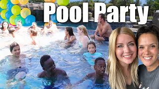 The Ultimate Pool Party w 17 Kids New Best Friends [upl. by Odnavres]