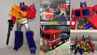 Transformers Masterpiece MP44S Optimus Prime Toy Deco InHand Pics  OMG [upl. by Nnylharas]