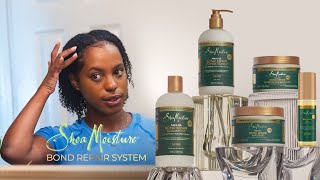 Shea Moisture Amla Oil Bond Repair Review  Best for Repairing Damaged Hair [upl. by Evelin744]