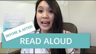 PTE Speaking  READ ALOUD  Before amp After Pronunciation [upl. by Magnum]