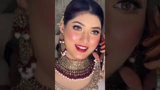 Nikkha  Barat Look trending confidence bridalmakeup [upl. by Gibrian]