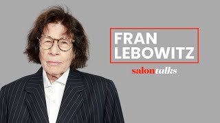 Fran Lebowitz on Trump quotA level of moral squalor so profoundquot  Salon Talks [upl. by Adeehsar947]