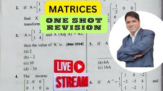 Matrices class 12 one shot revision matrices class12maths class12thmaths [upl. by Demmer419]