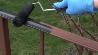 How to Paint a Rusted Wrought Iron Railing [upl. by Adyam]