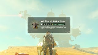 Zelda BOTW Vah Naboris Divine Helm RNG Test Urbosa Amiibo [upl. by Allisirp379]