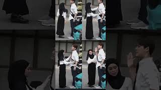 suami dampingi bumil pas sidang skripsi 🥰 alhamdulillah LULUS😍 shortvideo lestikejora [upl. by Ahtnams501]