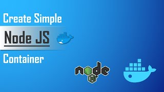 Create a simple Nodejs Docker Container from scratch  Docker Tutorial for beginners [upl. by Assina303]