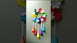 Beautiful wall hanging craft ideas shortsh youtubeshorts viralshortsh roomdecor cardboardcraft [upl. by Matthiew449]