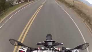 Riding the Aprilia SXV 450 Supermoto [upl. by Ciprian917]