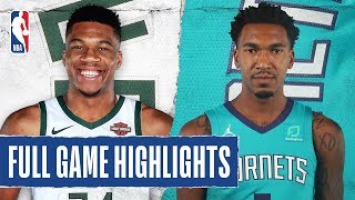 BUCKS at HORNETS  FULL GAME HIGHLIGHTS  January 24 2020 [upl. by Heinrik]