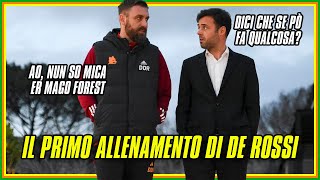 IL PRIMO ALLENAMENTO COATTO DI DANIELE DE ROSSI ALLA ROMA [upl. by Hy]