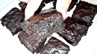 The Best Fudgy Brownie Recipe  Condensed Milk Brownies [upl. by Aurel]