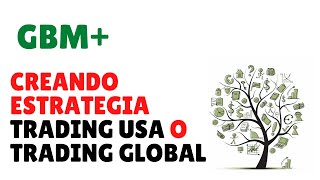 ¿Cómo crear estrategia de Trading USA o Trading Global en GBM para Acciones fraccionadas [upl. by Isawk]