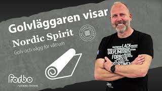 Golvläggaren visar Nordic Spirit våtrumsgolv och vägg  Elearning [upl. by Batty412]