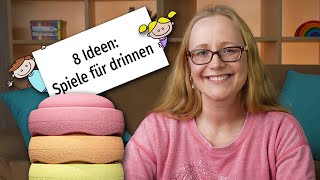 Spiele für drinnen  8 Ideen für Kindergarten amp Kita [upl. by Ordnassela]