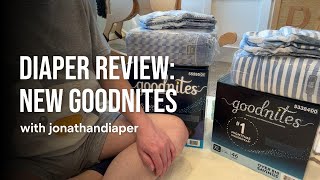 Diaper ReviewComparison  New Goodnites PullUps Diaper  ABDL [upl. by Nahtanohj540]