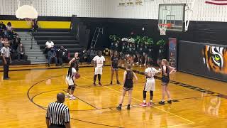 White Station Middle School at West Collierville Middle playoffs 2022 [upl. by Aieken]