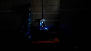 T800 Terminator Hologram Projected On A Fog Machine [upl. by Areikahs807]