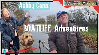 Exploring Shackerstone Station  ASHBY Canal Narrowboat Living Ep61 [upl. by Sonafets]