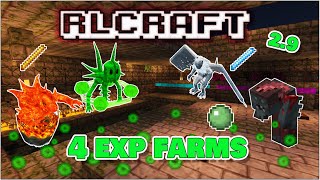 4 XP Farms  Where to find Poison Ooze and Acid  RLCraft 291c [upl. by Reeher252]