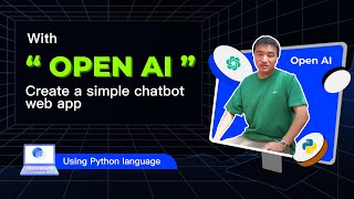 Create a simple chatbot web app with OpenAI  Python [upl. by Sheree15]