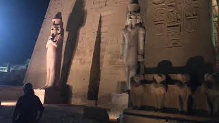 Luxor Temple at night [upl. by Kenwrick]