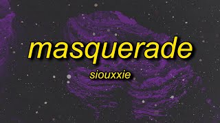 siouxxie  masquerade lyrics [upl. by Serle]