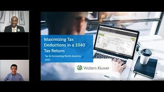 TaxWise Virtual Tax School Maximizing Tax Deductions in a 1040 Tax Return [upl. by Elwee]