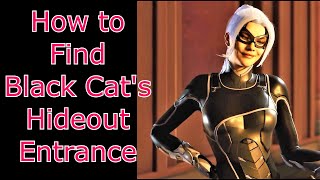 How Do You Get in to Black Cats Hideout SpiderMan Remastered PC  Where is Entrance Black Cats [upl. by Niatsirk]