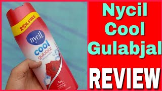 Nycil Cool Gulabjal Powder Review [upl. by Mutz]