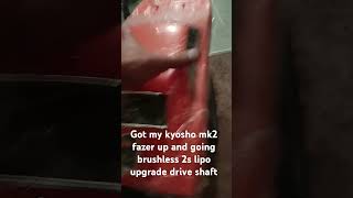 Dodge charger kyosho fazer mk2 brushless 2s lipo upgrade drive shaft [upl. by Rogerio54]