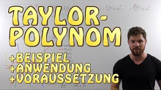 Taylorpolynom  Einfach Erklärt  Beispiel [upl. by Yanehc]