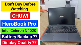 chuwi herobook pro intel celeron n4020  chuwi herobook pro 141  chuwi celeron dual core 11th gen [upl. by Armallas276]