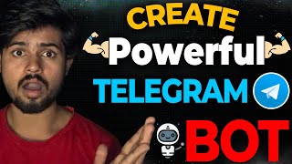 How To Create Your Own Telegram Bot  Quick  Easy and Powerful  2023 [upl. by Surbeck565]