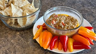 LowCarb Beef Dip with Cottage Cheese Queso [upl. by Jacklyn]