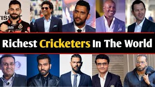 Top 10 reachest crickets players in the world 1990 to 2024 [upl. by Thrasher]