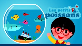 Les petits poissons dans leau 🐟 Petite berceuse pour endormir bébé [upl. by Yerroc]