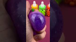 Satisfying Video l Making Rainbow Milk Bottle amp Magic Egg With Kinetic Sand Cutting ASMR72 [upl. by Bloom705]