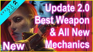 Cyberpunk 2077  Update 20  Best Weapons amp All New Build Mechanics for 20  Phantom Liberty [upl. by Nilecoj]