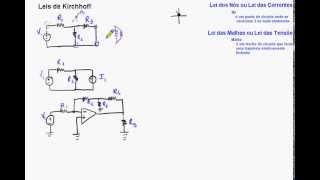 Leis de Kirchhoff Parte 1 Introdução [upl. by Haidabej884]