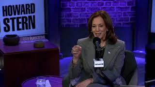 Howard Stern  Kamala Harris Interview October 8 2024 [upl. by Hands]