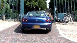 Ferrari 612 Sessanta INSANE Revs and FULL THROTTLE acceleration 1080p Full HD [upl. by Kempe609]