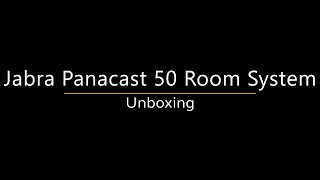 Jabra Panacast 50 Room System Unboxing [upl. by Aleahcim]