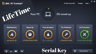 AVG PC Tuneup 2018 With Lifetime Serial Key Updated Version [upl. by Elicul]