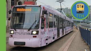 Trams at Fitzalan SquarePonds Forge [upl. by Romanas]