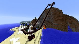 Fully Functional Chairlift Minecraft 13w16a [upl. by Olfe]